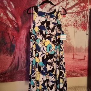 Ann Klein Summer Sleeveless Dress
